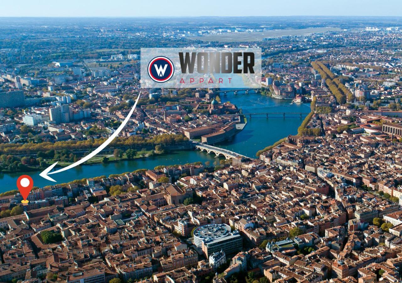 403 - Wonder Appart' - Vue Sur Garonne - Toulouse Exterior foto